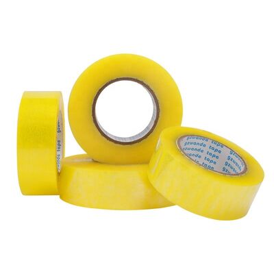 Transparent Waterproof BOPP Carton Packaging Sealing Tape Acrylic Adhesive Strong Paper Film 100m Length