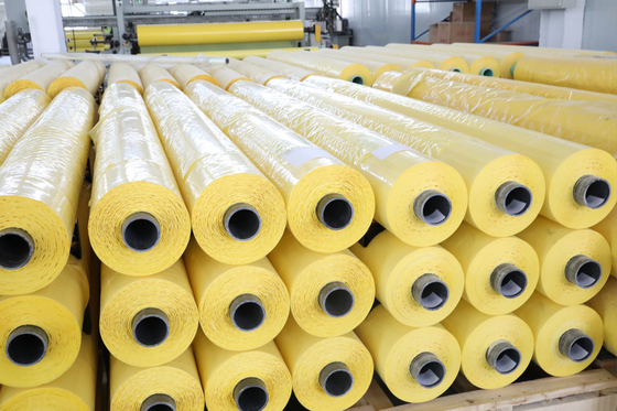 কটন পিকার CP770 এর জন্য ডাইমেনশনাল 70um হলুদ HDPE র‍্যাপ ফিল্ম