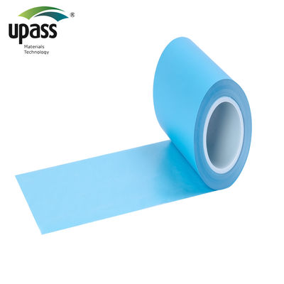 Blue Silicone PE Release Film for Aluminum Tape Roll