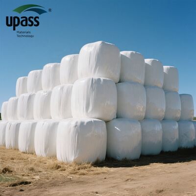 LLDPE Grass Silage Film Blow Molding & Cutting Service Moisture/Water Proof 500mm Width for Round Hay Bales